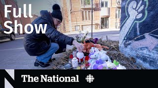CBC News: The National | Ukrainian girl killed, COVID-19 drug, Holocaust education