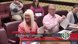 Purchasing Committee - May 2, 2023