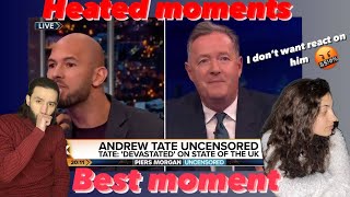 [REACTION] My Wife Finally Heard Andrew Tate vs Pierse Morgen Speak and Was Shocked!