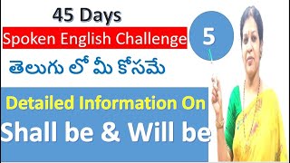45 Days Spoken English Challenge For Beginners - Day 5