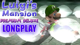 Luigi's Mansion: Premium Deluxe 2.0 - Complete Walkthrough Longplay (All Gold Portraits)