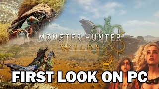 MONSTER HUNTER WILDS (BETA) - FIRST LOOK ON PC #monsterwilds