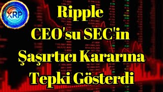 Kripto Sesli Haber | Ripple CEO'su SEC'in Şaşırtıcı Kararına Tepki Gösterdi