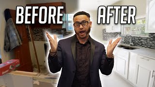 Real Estate House Flip Before and After Renovation in Miami Florida