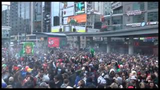 420 Toronto 2013 - HUGE CANNABIS SMOKE CLOUD