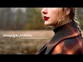 Taylor Swift - champagne problems (autumn leaves falling down like dominoes version)
