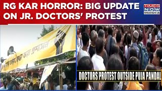 Times Now In Kolkata: Protest Continues Over RG Kar Horror, 1 Doctor On Hunger Strike Hospitalised