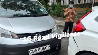 13jul2022 Jalan Bukit Ho Swee #GBE6960P nissan nv200 camcar rear ended and cannot claim