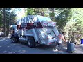 mountain disposal garbage trucks april 2020