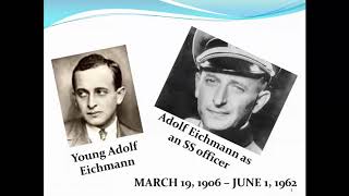 Epic Jewish Trials : Aldof Eichmann