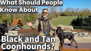 Black \u0026 Tan Coonhound | What Should People Know?