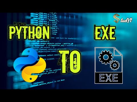 Convert Python File To Executable File | .py To .exe With CMD ...