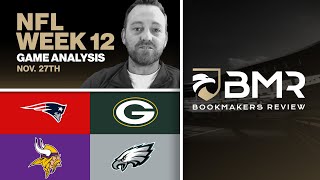 Patriots vs. Vikings & Packers vs. Eagles - NFL Week 12 Picks by Kyle Purviance (Nov. 27th)