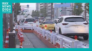 【独自】JR新水前寺駅前のバス停計画　実証実験で“周辺交通に大きな影響なし”　熊本市判断