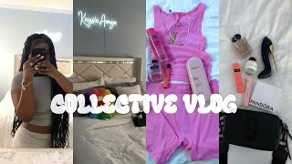 [collective vlog] summer days✧.* | room decor, work, hygiene pickups, unboxing packages