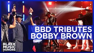 Bobby Brown is honored by Bell Biv DeVoe (BBD) | Black Music Honors