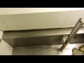 true 3 door preperation table. repair of water leaking inside refrigerator. repairs. part 1.