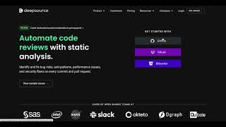 Integrating DeepSource to improve code quality