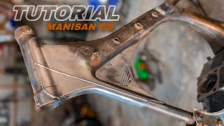 Tutorial proses pembuatan manisan depan CB model slop #akgarage