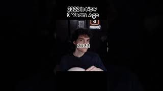 2022 is now 3 years ago #meme #memes #nostalgia