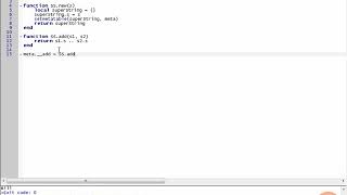 53 - Defining Add in Lua