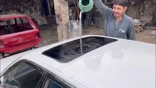 How to sunroof installation 88/ Corolla