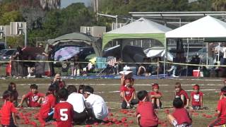 2013年アサヒ学園サンタモニカ校運動会１年生玉いれ