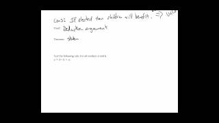 Analyzing Arguments III