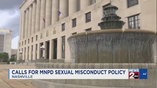 Calls for MNPD sexual misconduct policy