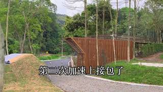 飞帆山地车公园“五米跳台”#飞帆山地车公园 #专业动作请勿模仿