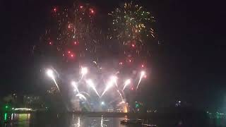 হাতিরঝিলে নববর্ষ ২০২২||New Year Fireworks in Hatirjheel ||