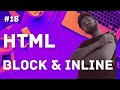 HTML5 - Block and Inline Elements HTML