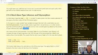 haskell mooc part1 lecture2 2 5 A Word About Type Inference and Polymorphism