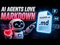 Why AI Agents Love Markdown Files #markdown #ai