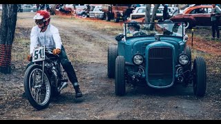 Chopped on the 1951 Triumph Drag Bike