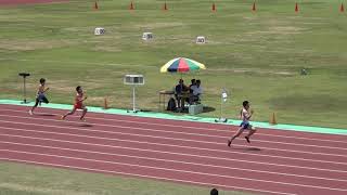 2019北九州市小中学生記録会中3男子100m予選第16組