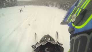 Cat F800 RR Fresh Snow! 2013