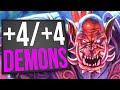 A Hand Full of +4/+4 Demons! - Handlock | Standard | Hearthstone