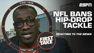 Reacting to NFL owners approving a ban on the swivel hip-drop tackle | First Tak