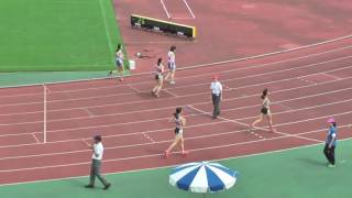 H28　関東学生新人　女子200m　予選3組