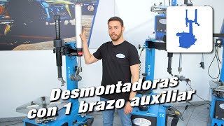 Desmontadoras de neumáticos con un brazo auxiliar – Guía de productos de TWIN BUSCH®