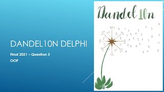 Final 2021 Question 3 - OOP