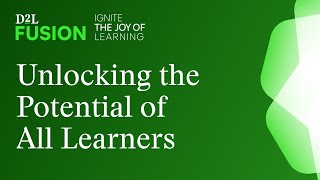 Unlocking the Potential of All Learners: Universal Design for Learning Secrets in Brightspace