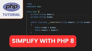 PHP 8: Constructor property promotion