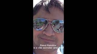 CRIMINAL IN AMERICA     RASULOV RASUL.   WHERE ARE AMERICA'S POLICE?