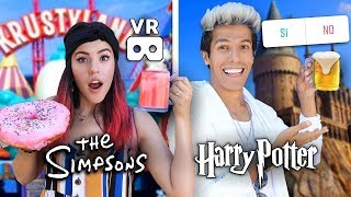 USTEDES NOS AYUDAN A ELEGIR NUESTRAS COMPRAS EN UNIVERSAL STUDIOS VR180 | POLINESIOS VLOGS