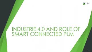 Manufacturing 4 0 Workshop with Next Generation PLM