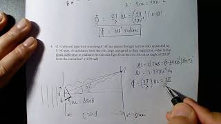 Optical Interference Example Problems