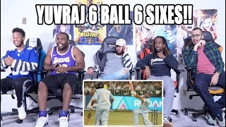 Yuvraj Singh 6 Ball 6 Sixes Against Stuart Reaction