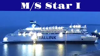 Tallink: M/S Star I arriving to Paldiski